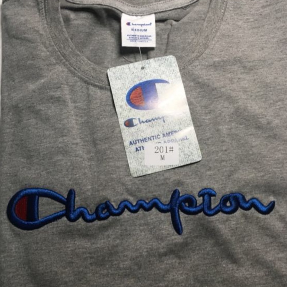 GREY CHAMPION t-shirt